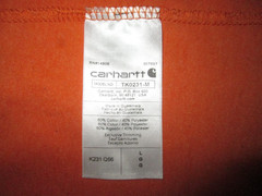 Carhartt Heavyweight LS Logo Graphic Shirt Men’s L K231 Q66