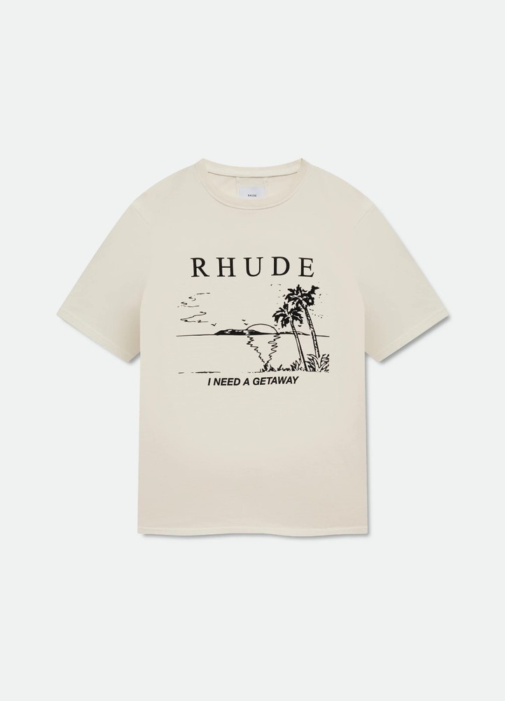 Rhude TEE White shirt S-M-L-XL