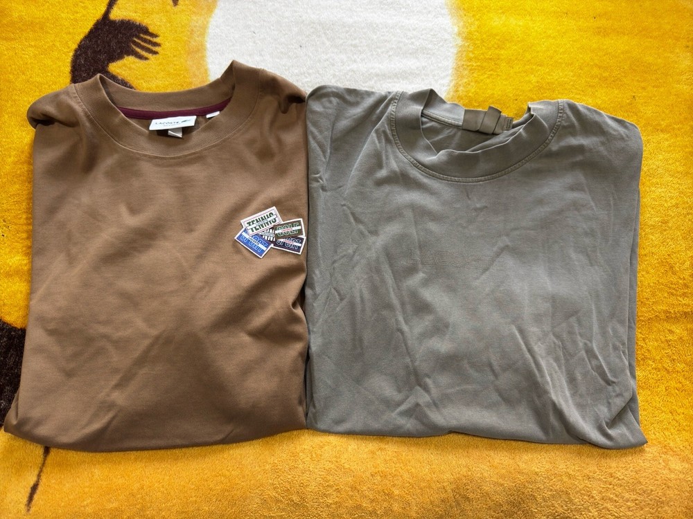Lots Of two Lacoste T-shirt Men’s Size Xxl