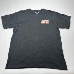 Zach Bryan T-Shirt Black Large American Heartbreak Tour Country Music Tee