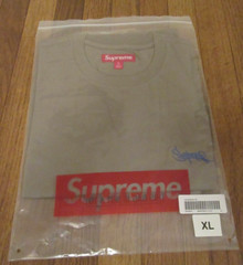 Supreme Washed Tag S/S Top Size XL Olive SS24 Supreme New York 2024 Brand New