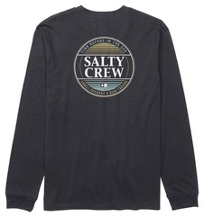 Salty Crew Simple Fade Men’s Long Sleeve T-Shirt – Black – New