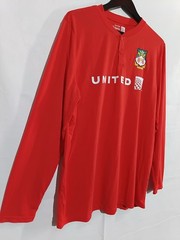 United Airlines Polaris Long Sleeve Soccer Futbol Shirt L/XL