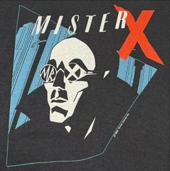Vintage 1985 Mr X Vortex T Shirt Graphitti Designs 1980s Comic Book NEW