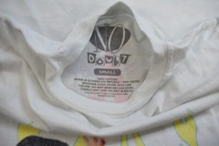 No Doubt Mens Summer 2000 Distressed Graphic (2024 Print) White Shirt New Small