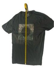 Hurley Graphic Tee Mens Medium Green Cotton Travel Beach Outdoor Short Sleeve