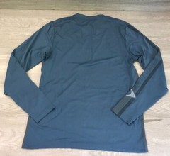 Gerry Mens Small Long Sleeve T Shirt Lightweight Blue