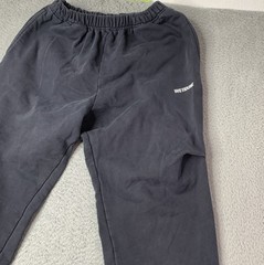 WE11DONE Sweatpants Men’s South Korean Streetwear Elastic Waistband 24”-40”