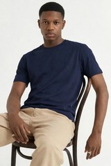 Polo Wear Men’s T-Shirt, Crew Neck 3-Pack, Premium Soft Cotton Tees, Classic Fit