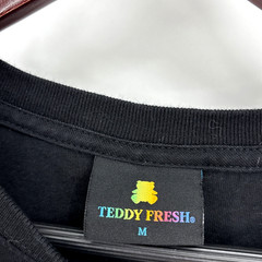 Teddy Fresh Shirt Mens Medium Black Grim Reaper Graphic Tee Mental Health Quote
