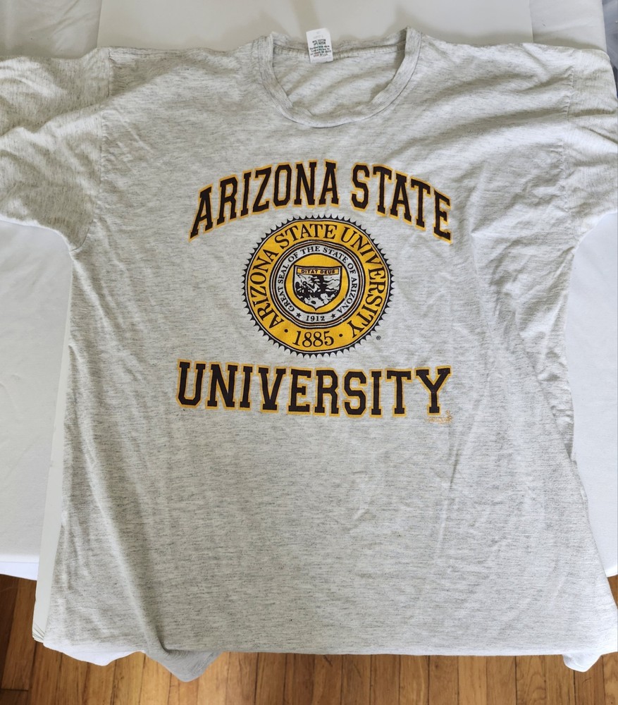 Vintage Arizona State Desert Sportswear T-Shirt Mens XL X-Large Single Stitch