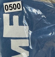 Bad Bunny DTMF T-Shirt Size Small Blue Plastic Chair Official Merch Puerto Rico