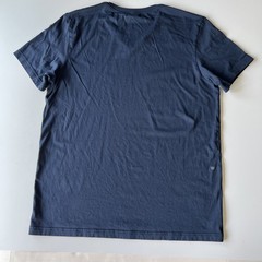 Mack Weldon T Shirt Men’s Large Navy Blue V Neck Pima Cotton Tagless Soft Tee