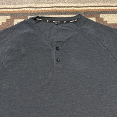 Public Rec Go-To Henley Mens Medium Stretch Performance Shirt C9