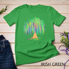 Mardi Gras Carnival Mexican Graphic Bead-Tree Bourbon Street Unisex T-shirt