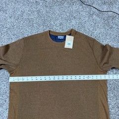 Levi’s Men’s Long Sleeve Standard Fit Thermal Shirt Brown Beige – Size L – NWT