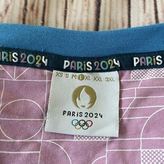 NEW 2024 Paris Summer Olympics Official Merchandise T-Shirt Size Large Blue