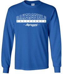 Bakersfield California State T-Shirt Long Sleeve Graphic Tees Unisex Apparel