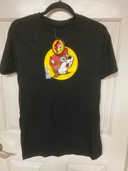Buc-ees Main Logo Black T Shirt NWT Size Small