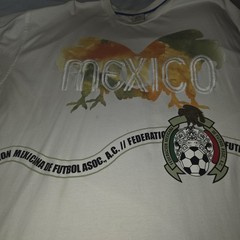 Vintage Nike Mexico BRS Tee Size XXL Blue Ribbon Sports 3D Mexican Football RARE