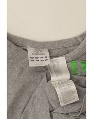 ADIDAS Mens Vest Top UK 36/38 Small Grey Cotton DC07