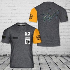Custom Name US Army Paratroopers With The 82nd Airborne 3D shirt full size S-5XL