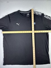 Puma BMW Motorsport T-Shirt XL Black Racing Logo Tee Men’s Streetwear