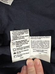 Workrite FR Flame Resistant T-Shirt Mens large Black Protection Workwear Tee