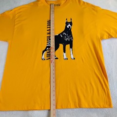 Yung Rich Nation T-shirt Mens Size 2X Yellow Culture II Album Migos Doberman YRN