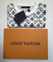 Louis Vuitton Men’s Monogram Sand T-Shirt Size M New w/ Tags & Box Authentic