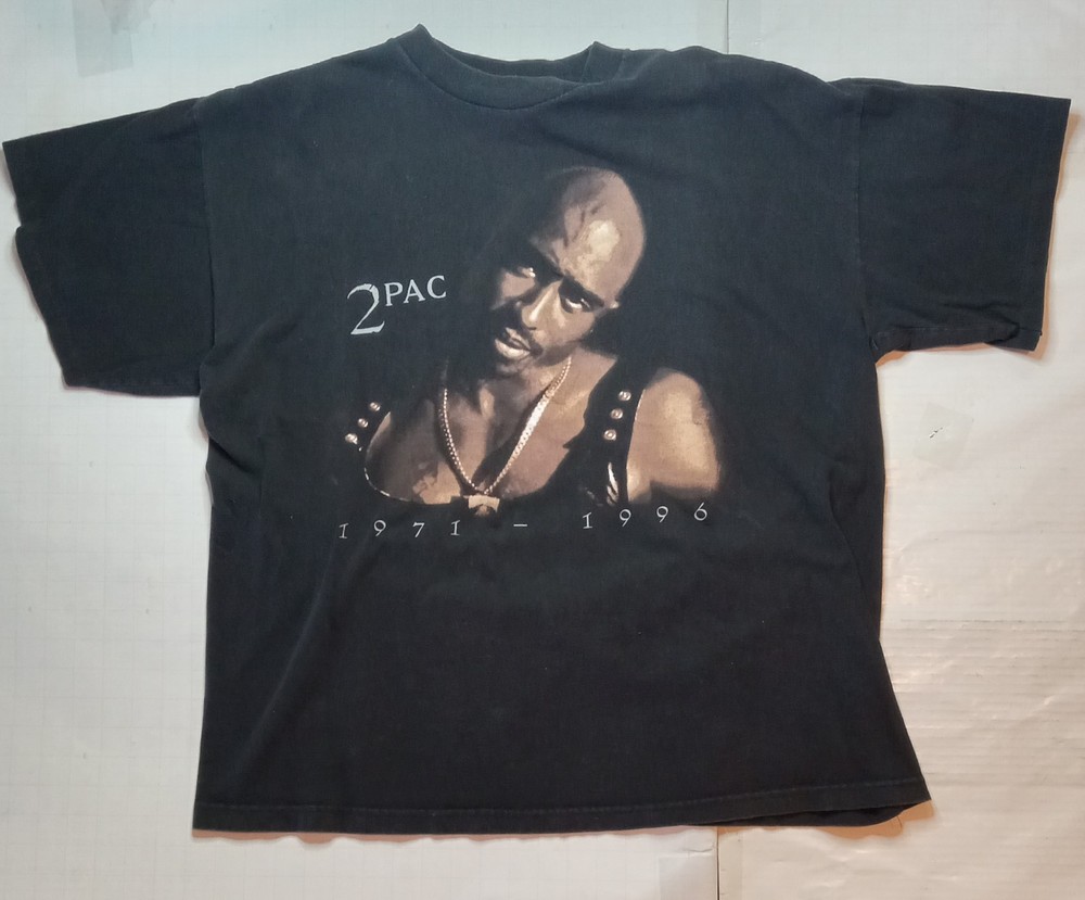 Rare Cronies Vintage Tupac 2pac 90s Memorial T Shirt XL Made In USA Rap
