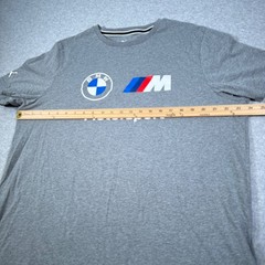Puma BMW Motorsport M Series Mens T Shirt Gray Sz XL