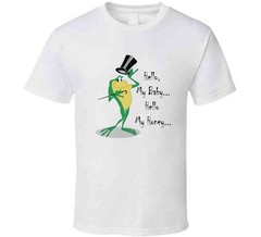 Classic Cartoon Michigan J Frog Retro Tee Throwback One Froggy Evening T Shirt