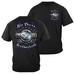 Air Force Brotherhood Shirt, Military Wing Star Graphic Tee, Veteran Air Force