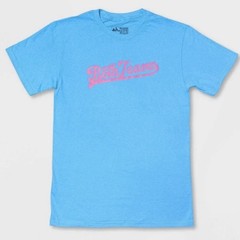 NWT Both Teams LGBTQ Pride T Shirt Bisexual Mens Unisex Sz LARGE Blue Pink