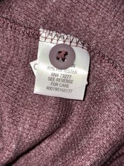Sonoma Thermal Henley Shirt Men M Maroon Extra Soft Cotton Stretch Warm Gift NWT