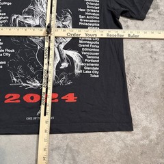Zach Bryan Quittin Time Tour 2024 T Shirt Grey One Of These Days USA Size Med