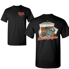 Drain Surgeon T-Shirt, Plumber Under Sink Graphic, Blue Collar Humor Design
