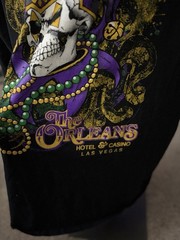 Vintage The Orleans Las Vegas Casino Party King Joker Boyd Gaming Green Mens 2XL
