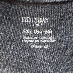 Gangsta Wrapper Christmas T-Shirt Mens 3XL Gray Holiday Time Graphic Tee Funny