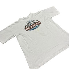 Patagonia Sapporo Hokusai Wave Vintage T-Shirt Made in USA Size M White