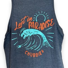 Men’s Chubbies The Giant Wave Tank Top Blue NWT Size Small