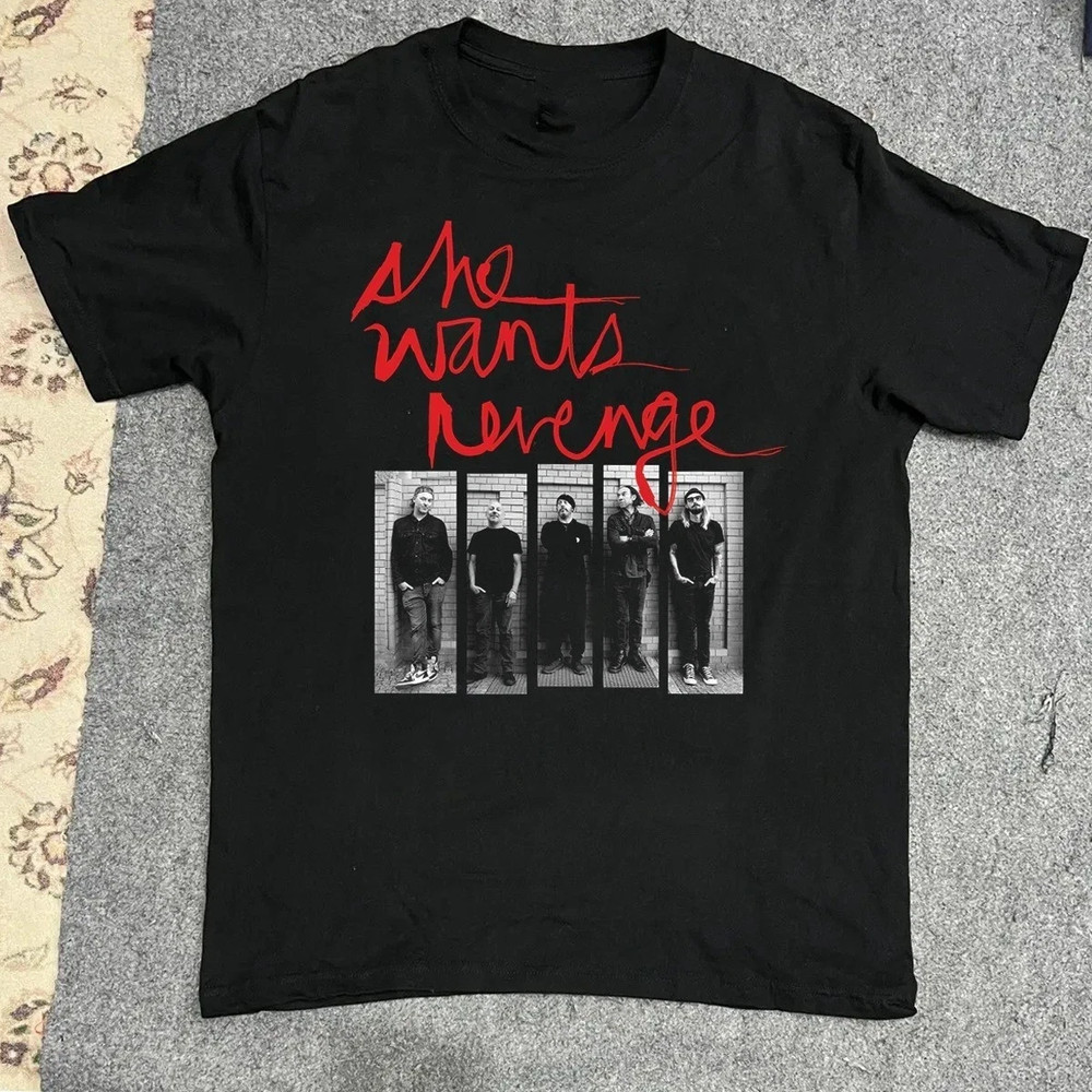 SHE WANTS REVENGE Band Concert Tour Gift For Fan T Shirt Full Size S-5XL