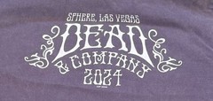 DEAD & COMPANY 2024 Shirt – The Sphere Las Vegas “Purple” SIZE LARGE