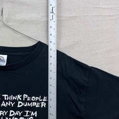 Delta Pro Weight Graphic Tee Mens XL Black Sarcastic Quote Short Sleeve Shirt