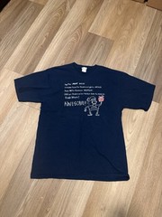 Funny Santa Meme Navy Blue T Shirt Men’s Size L