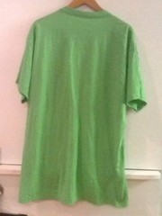 Adult solid Kiwi green tee t-shirt unisex Adult XL Extra Large NWT New