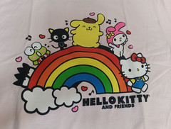 New Pink Hello Kitty And Friends XL Extra Large T-Shirt Free Shipping