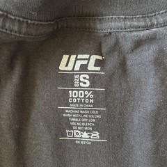 UFC Shirt Mens Small Black Hasbulla Magomedov Graphic Tee T-Shirt MMA Sports