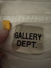 Gallery Dept. “Dept de la Galerie”Cream Tee XL